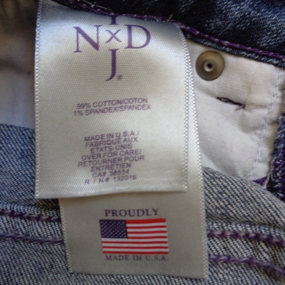 NYDJ Medium Wash Straight Jeans - Picture 6 of 6
